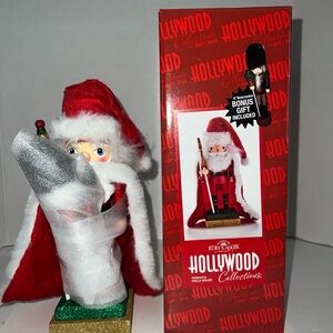 Kurt Adler Hollywood Collections designed by Holly Adler Santa Claus with bonus